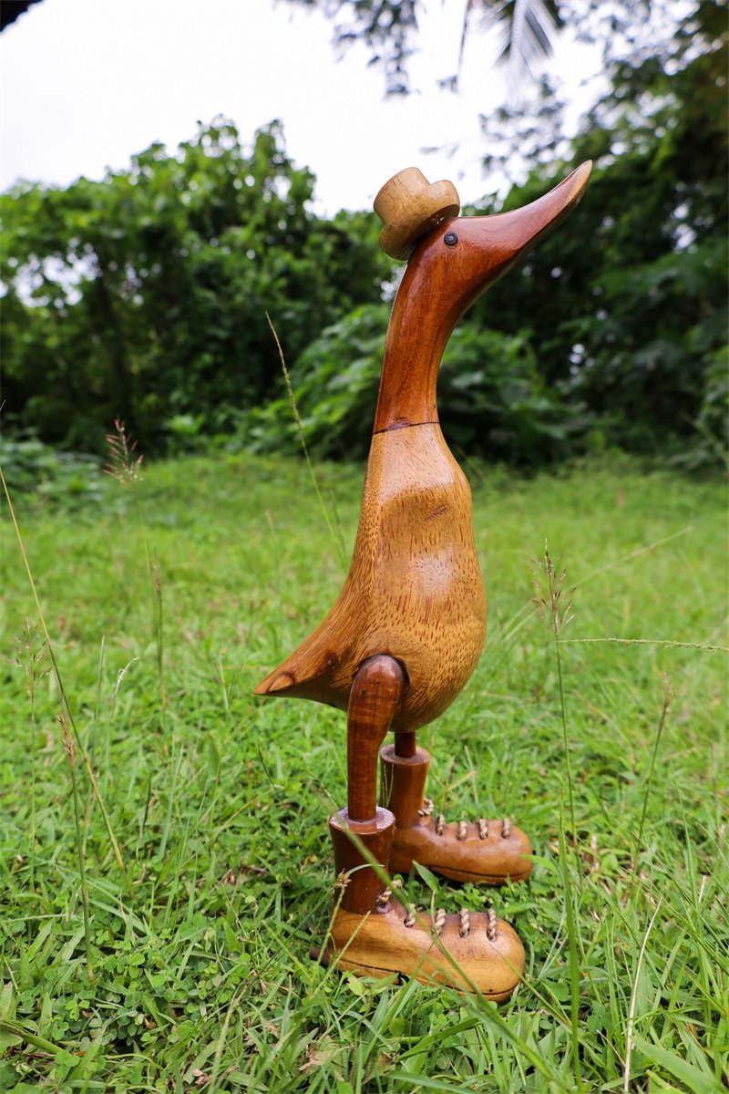 Houten eend Bram L natural