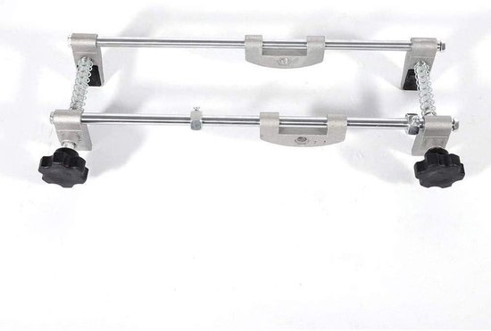 Deurslot gat kit, deurslot gatzaag, deurknop boren kits, koolstofstalen slot installatieset, deur gat boren gereedschap met gids sjabloon voor houten deuren