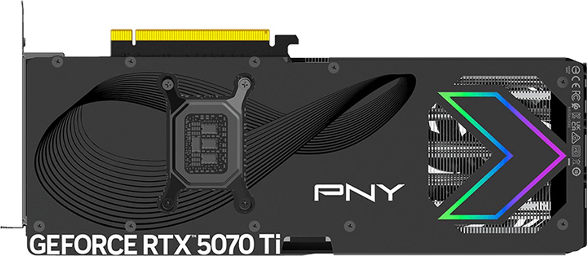 PNY GeForce RTX 5070 Ti 16GB GDDR7 PCIe 5.0 OC (RGB) - Afbeelding 5