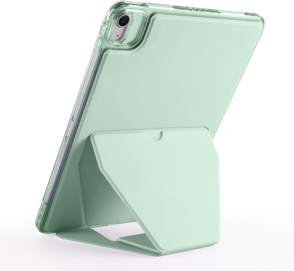 Lunso Geschikt voor iPad Air 13 inch (2024/2025) - Back cover hoesje - Lichtgroen