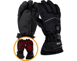 R2B Verwarmde Handschoenen oplaadbaar - Maat XS - Waterdicht - Elektrische Handschoenen Winter - Touchscreen Handschoenen Heren & Dames - Model 'Leuven'