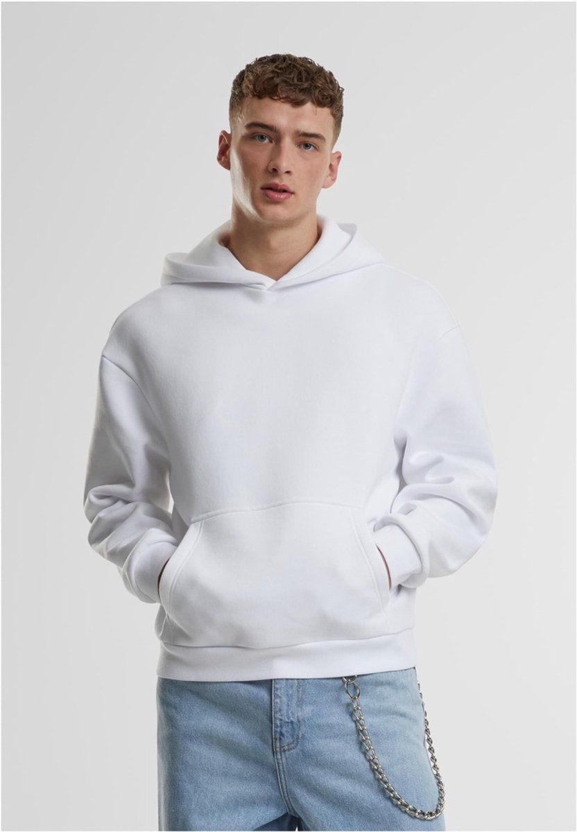 Urban Classics Fluffy Hoodie/trui M Wit