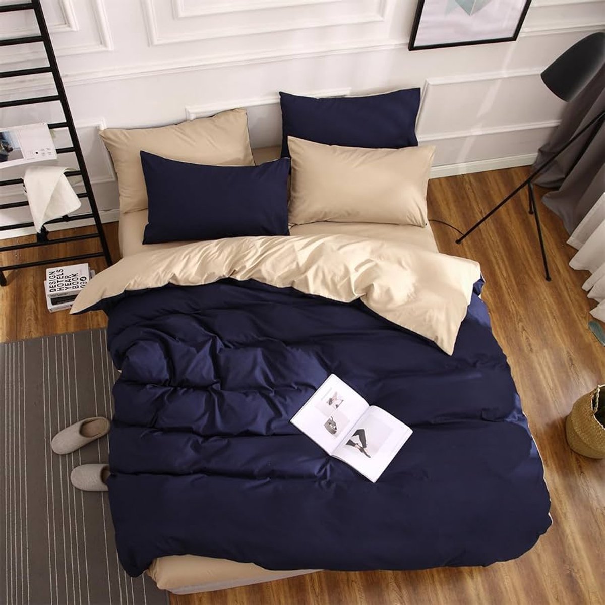 Image of 2-delige beddengoedset - microvezel - 1 stuk - 135 x 200 cm