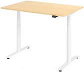 XLR 12W | 120 x 80 | Bureau réglable en hauteur électriquement - Esdoorn 120x80 Hauteur de table I Hauteur réglable électriquement