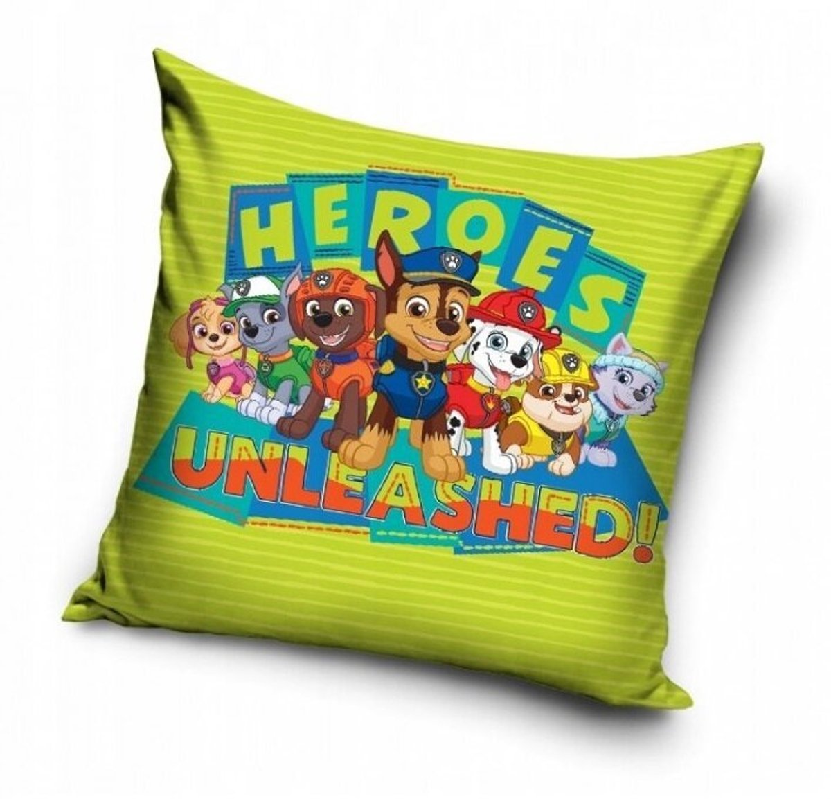 PAW Patrol Nickelodeon - Paw Patrol - Kussenhoes - 40x40 cm - Met ritssluiting Multi
