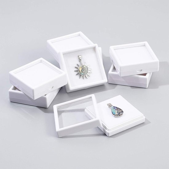 Flesjes Edelsteen in geschenkdoos. 10 stuks in een doos