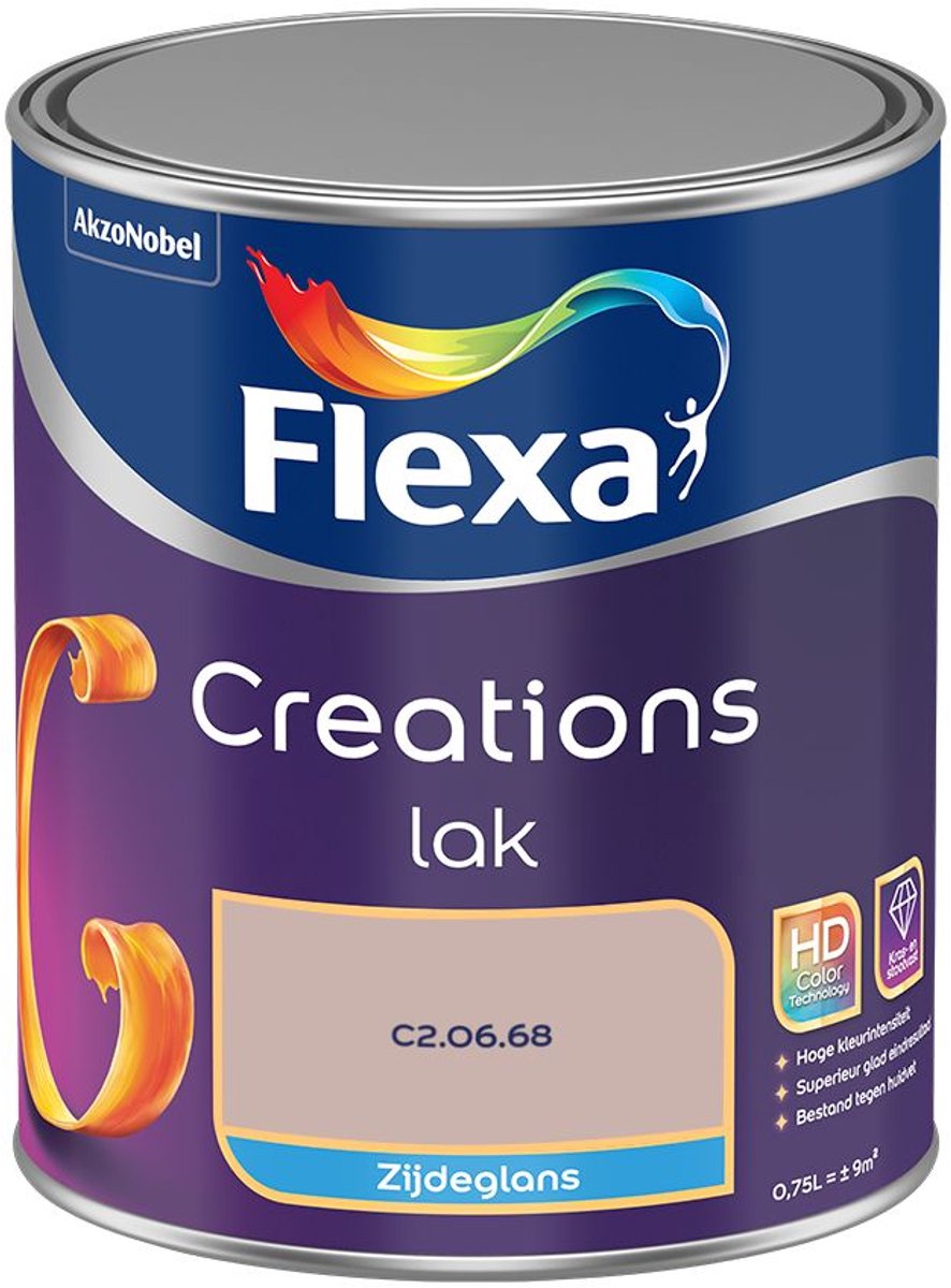 Flexa - Creations Lak Zijdeglans - C2.06.68 - Mengverf - 0.75 L
