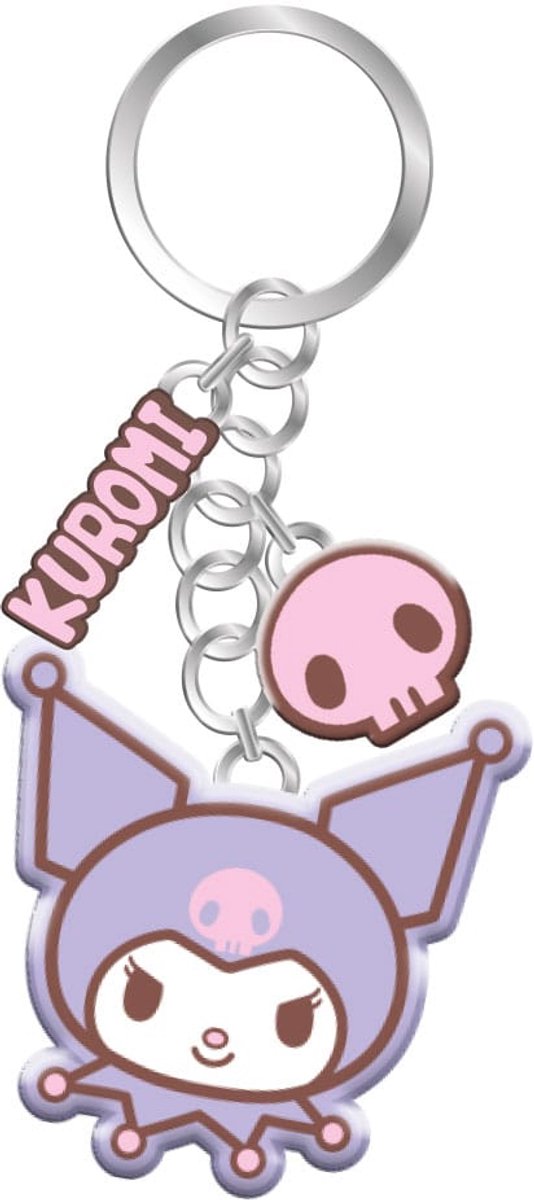 Joy Toy (IT) Sanrio Keychain Kuromi Keyrings