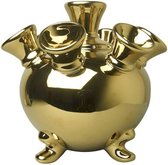 Tulpenvaas - gouden vaas - bloemenvaas - Hollandse souvenirs - relatiegeschenk - cadeau voor vrouw
