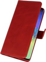Rico Vitello Echt Leder Hoesje Samsung Galaxy S10 Plus - Rood