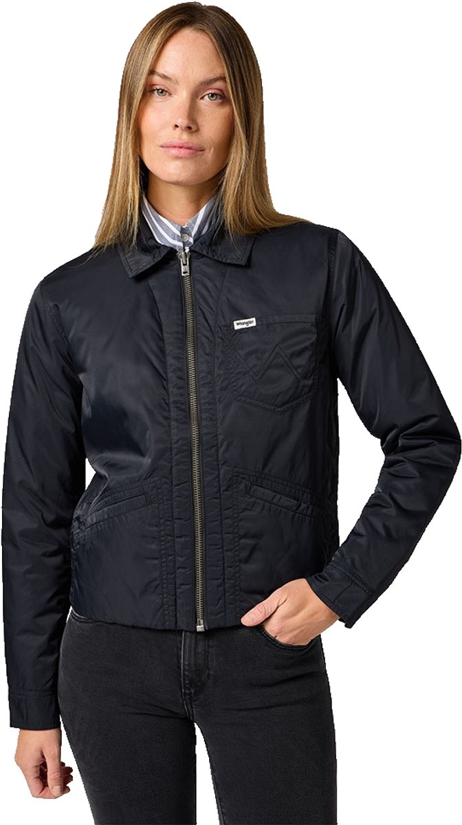 Wrangler Rodeo Utility Jas S Vrouw Zwart