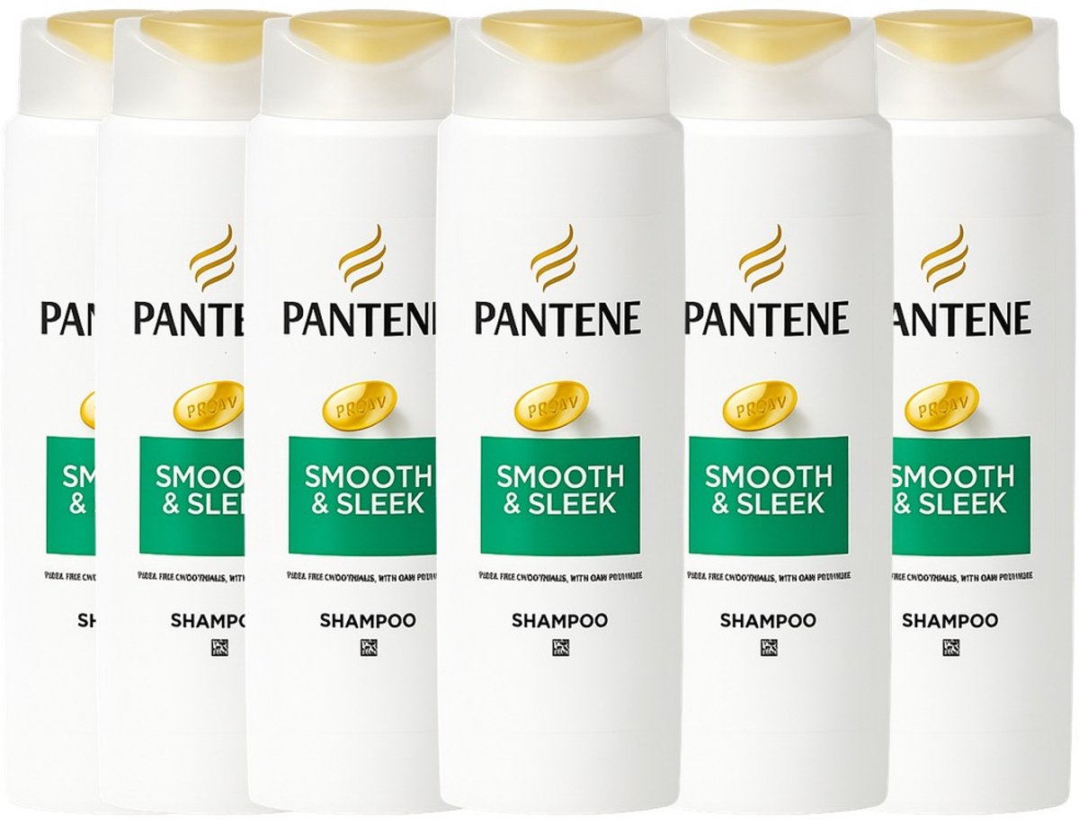 Pantene - Shampoo - Smooth & Sleek - 6x325ml