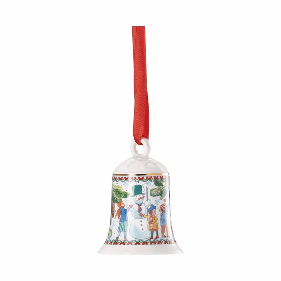 Hutschenreuther - Cloche de Noël - 2025 - Jeux de Noël