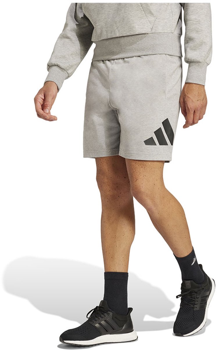 Adidas Essentials Big Logo Single Jersey Korte Broek Regular Man Zwart