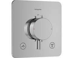 hansgrohe Ecostat Comfort Q - Inbouwthermostaat - Ecostat thermostaat - Chroom