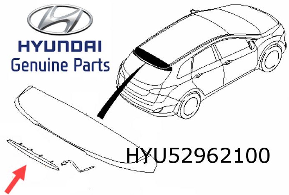 Hyundai i30 CW derde remlicht Origineel! 92700A6500