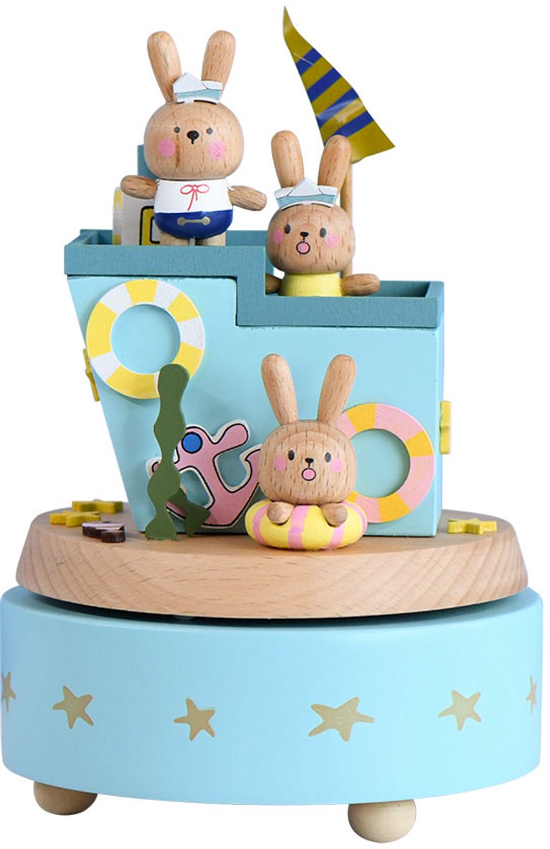 Bébli - Wooden Music Box Sea - Melody: 'Spirited away'