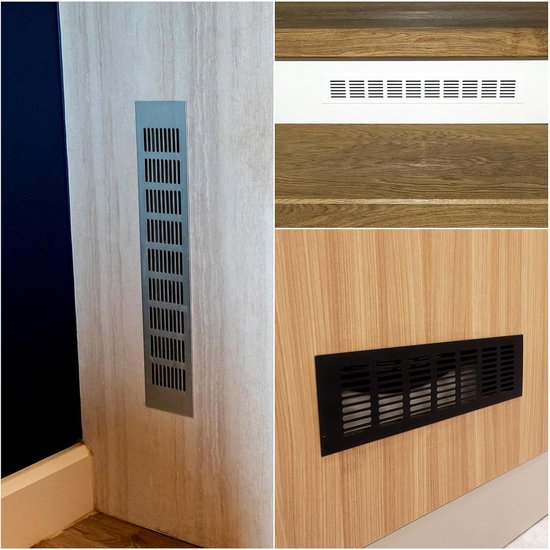 Ventilatierooster Rechthoekige ontluchtingshoes voor kast schoenenkast Ventilatierooster Rechthoekige ontluchtingshoes voor kast schoenenkast
