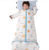 JiAmy Babyslaapzak zonder mouwen, 1,0 TOG, verlengde benen