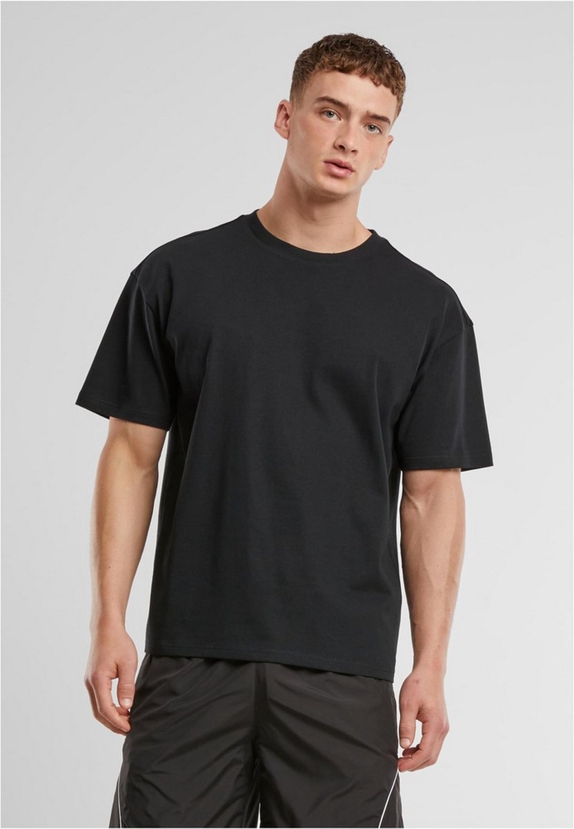 Urban Classics Heavy Basic Loose Heren T-shirt 5XL Zwart