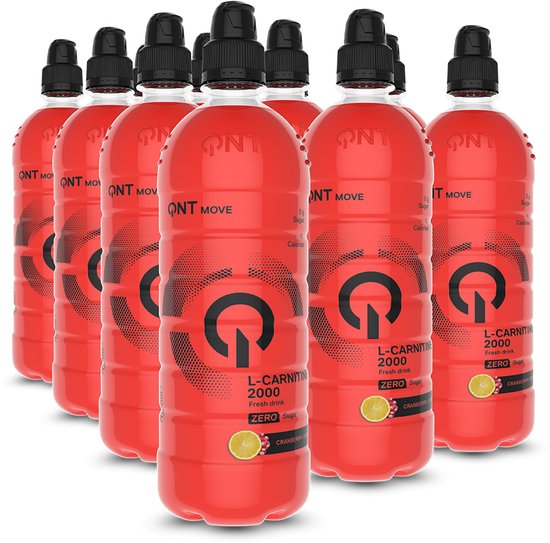 ACTIF L-CARNITINE 2000 mg Canneberge/Citron 12 x 700 ml