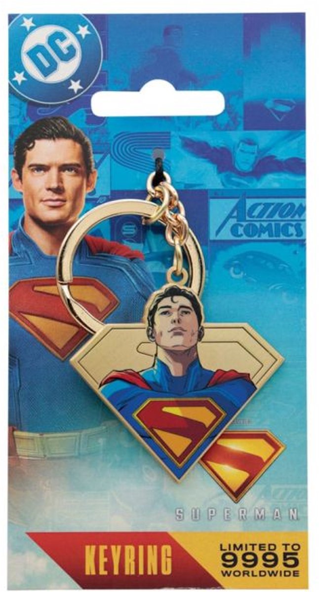 Superman 2025 Keyring