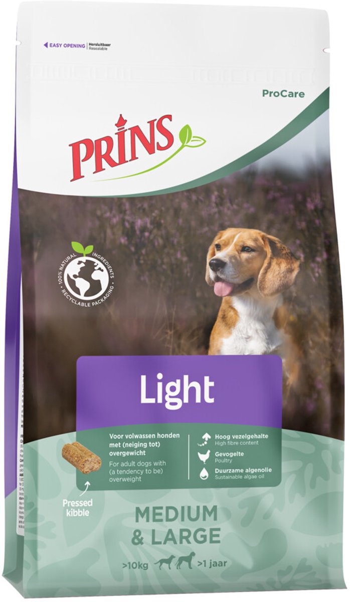 Prins - ProCare - Light Low Calorie - Hondenvoer - 2 x 3kg