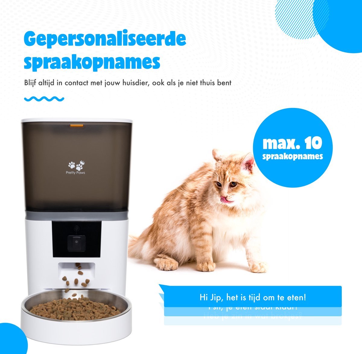 Pretty Paws QQ005 - Voerautomaat met - afbeelding 3