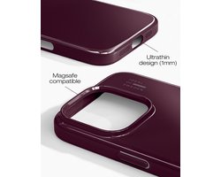 iDeal of Sweden Slim Case MagSafe geschikt voor iPhone 16 Pro Max Glossy Cherry
