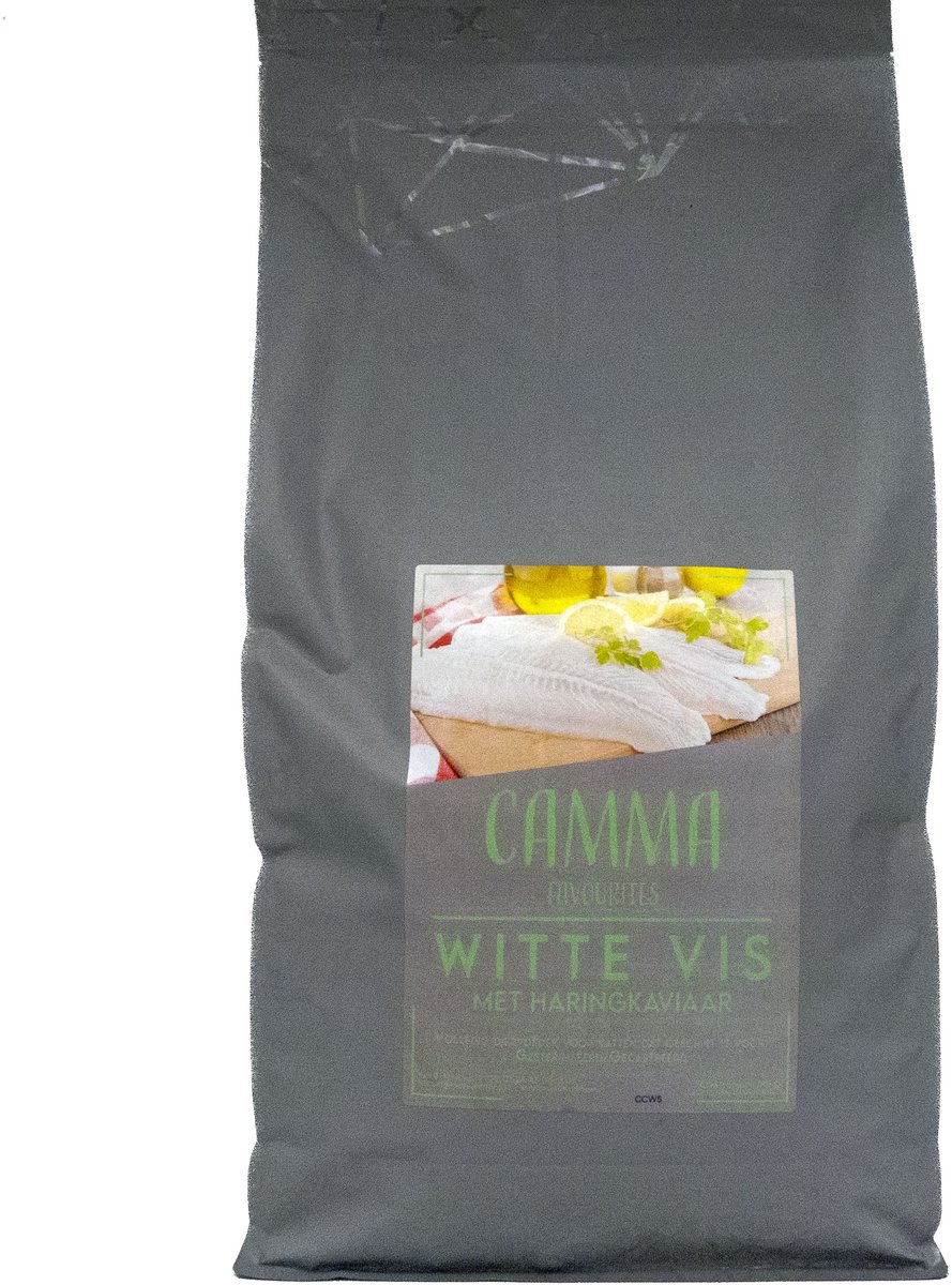 Camma Petfood Camma Favorites Witte Vis & Haringkaviaar - Volwassen Katten 1,5kg
