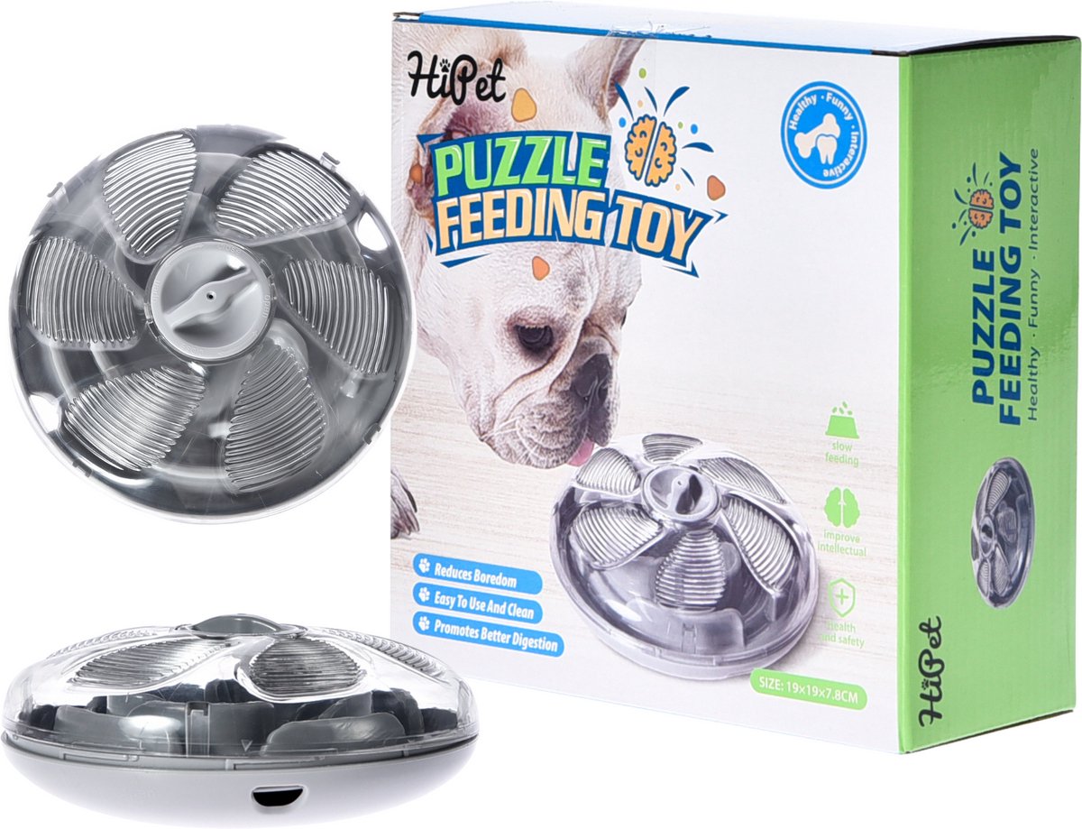 HiPet® IQ Hondenpuzzel / Honden Speelgoed Training Slowfeeder