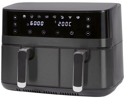 ProfiCook FR 1295 H -Dubbele Heteluchtfriteuse - 9 Liter (1x5.5L +1x 3.5L)