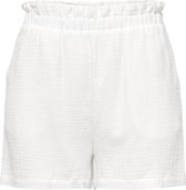 JDY Dames losse paperbag shorts korte stretch zomerpants met elastische tailleband
