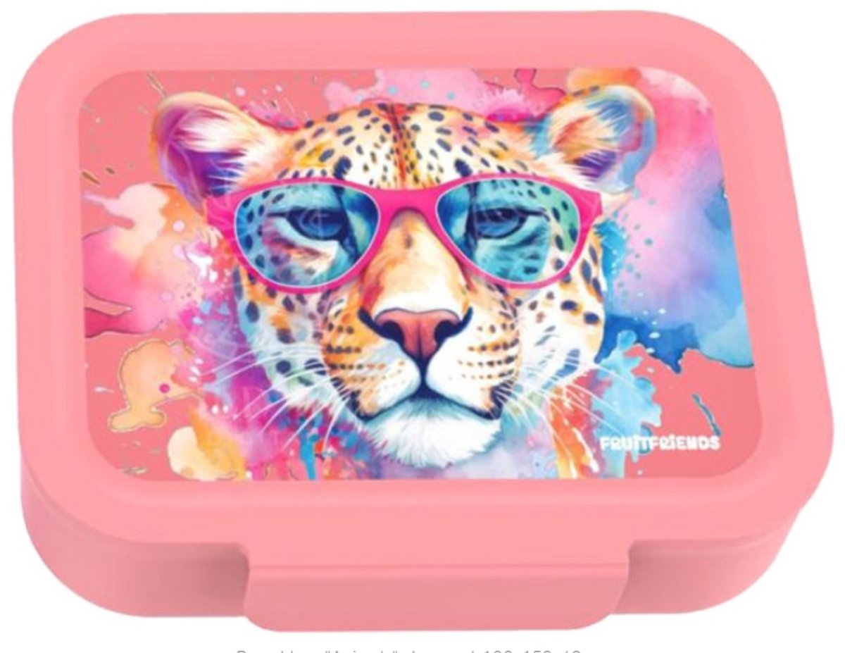 LUNCH BUDDIES BROODDOOS ANIMALS - Leopard
