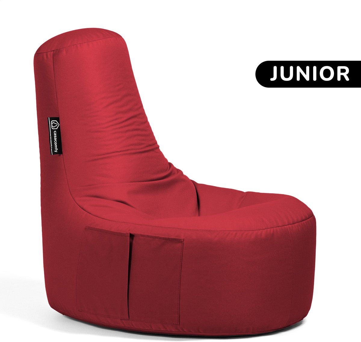 Casacomfy Gamer Junior - Zitzak - Kinderen - Waterbestendig - Binnen & Buiten - Rood
