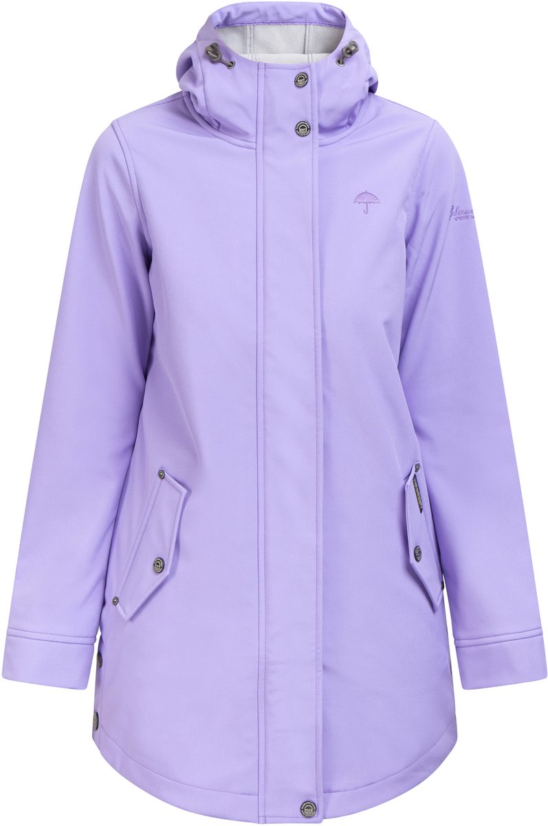 Schmuddelwedda Softshell korte jas Paars