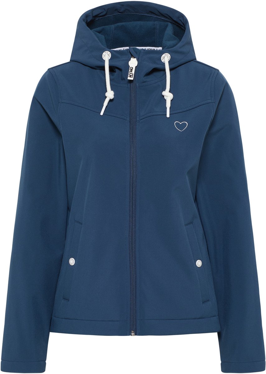 myMo softshell jas Blauw
