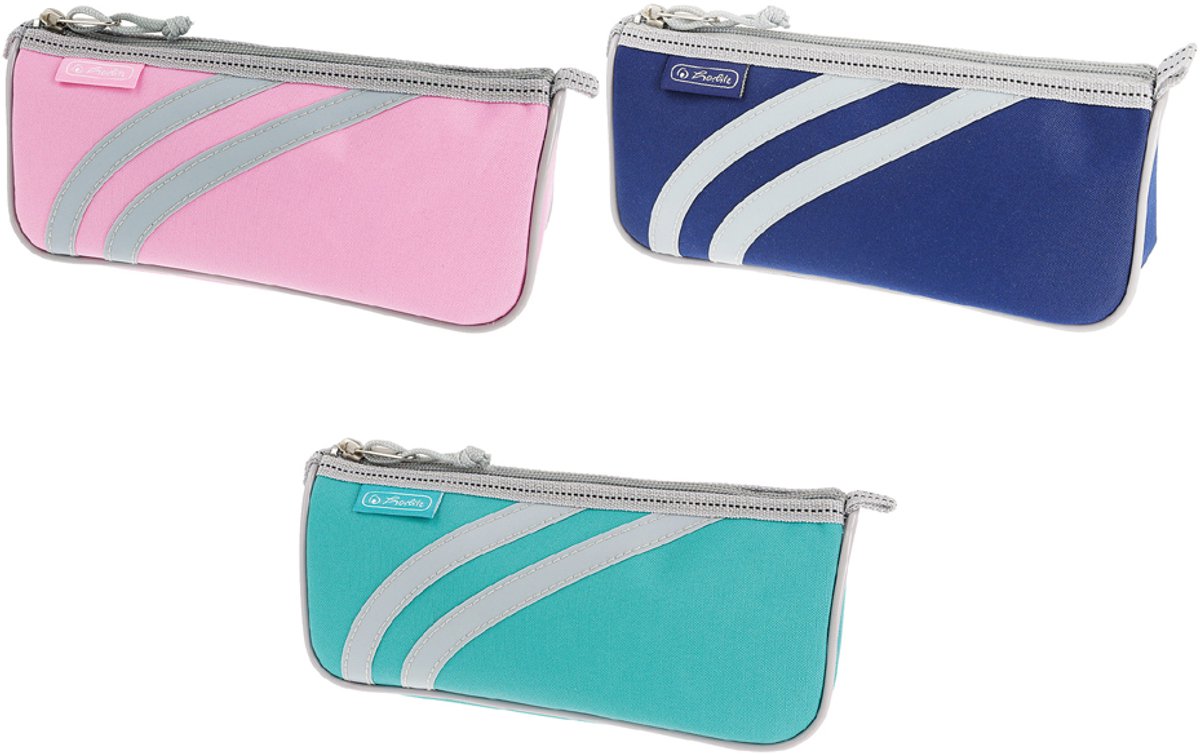 Herlitz etui voor school/sport, gekleurde mix