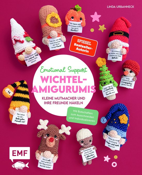 Emotional Support Wichtel-Amigurumis – Kleine Mutmacher un ... - cover