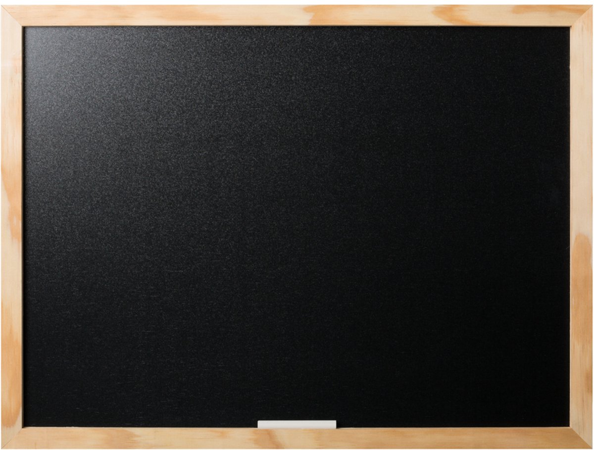 Krijtbord Optimum zwart 60 x 45 cm