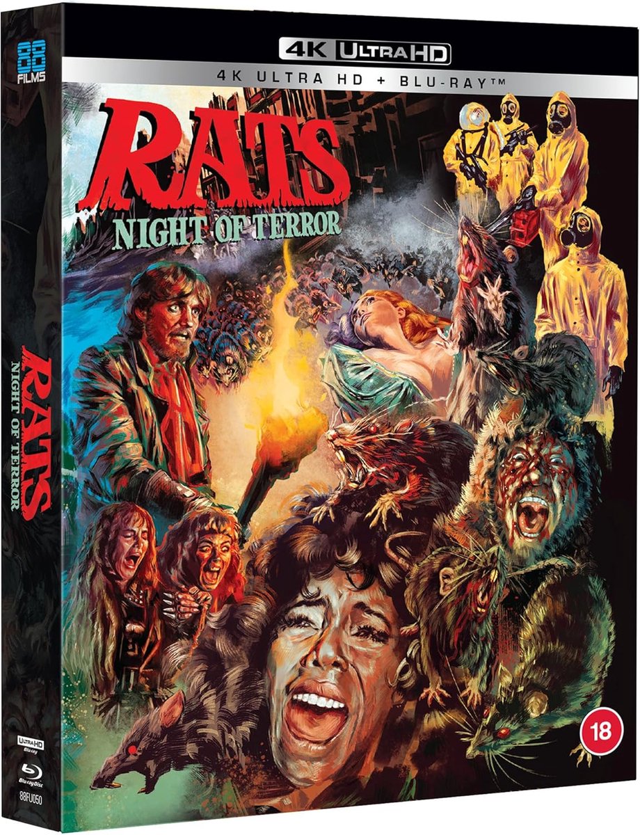 Rats - Night of Terror - Limited Edition - 4K Ultra HD + Blu-ray - Import