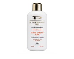 François Bedon Ultimate Carrot Luxury Lightening Milk Lotion 500ml - Met SPF Zonnebescherming, 100% Natuurlijk met Wortel- en Kruidenextract | Voedend & Verhelderend met Kajal Sticker