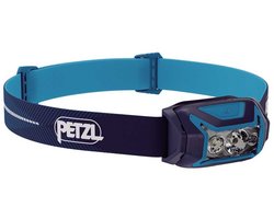 Petzl Actik Core - Hoofdlamp - 625 lumen - Oplaadbaar en lichtgewicht - Voor wandelen, hardlopen en kamperen - Blauw