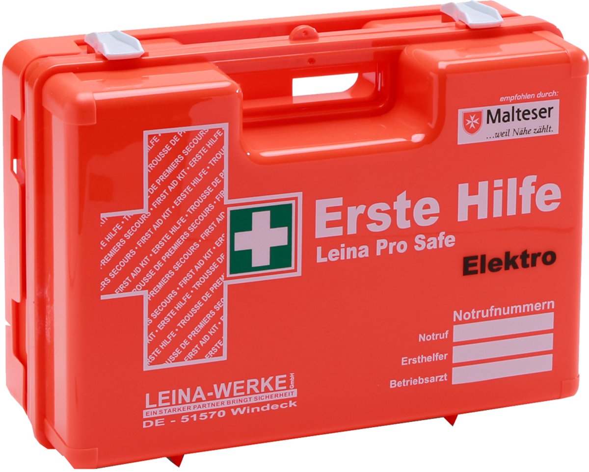 LEINA Eerste Hulp Koffer Pro Safe - Elektrisch