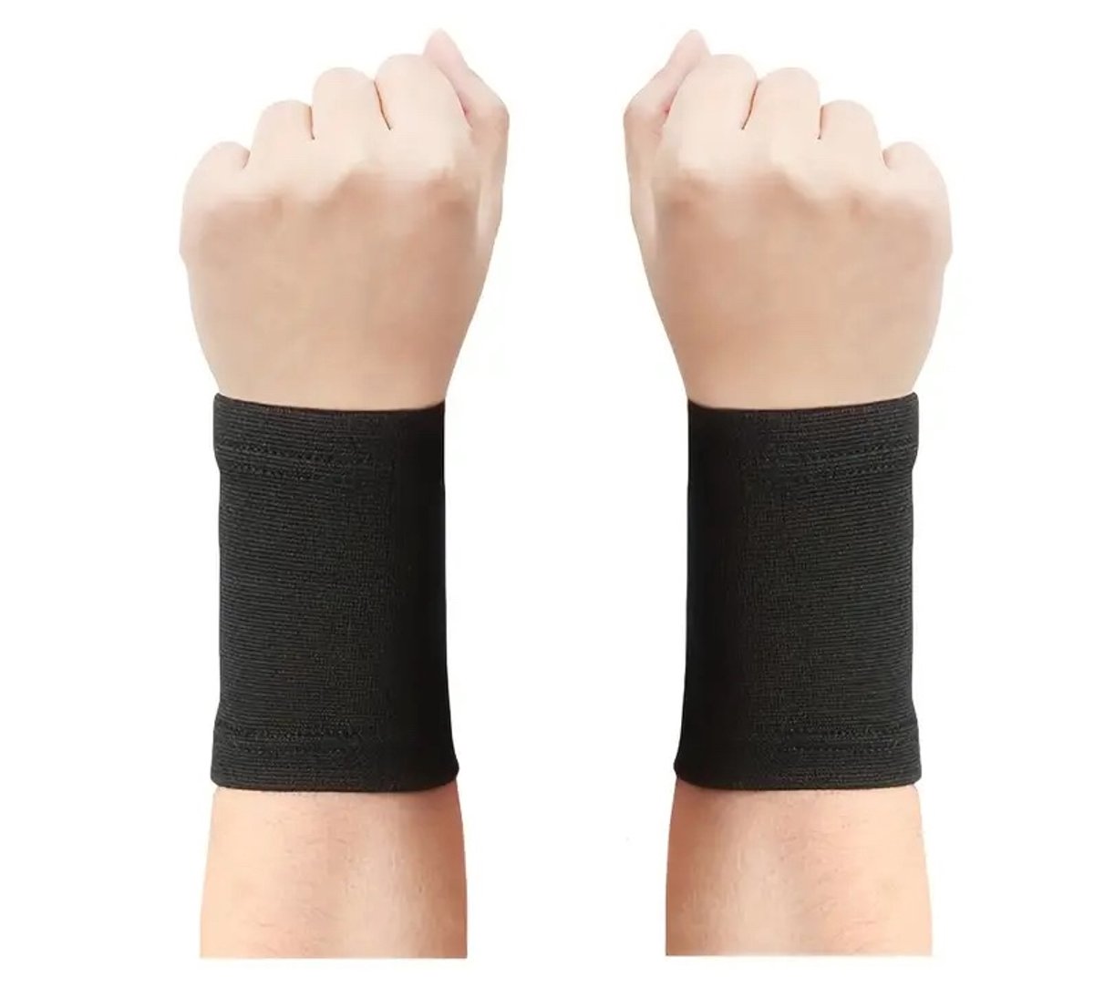 Hoogwaardige Koel Armband / Zweetband / Polsband | Koelsjaal | Verkoelende Band | Koude Band | Cooling Wristband - Zwart