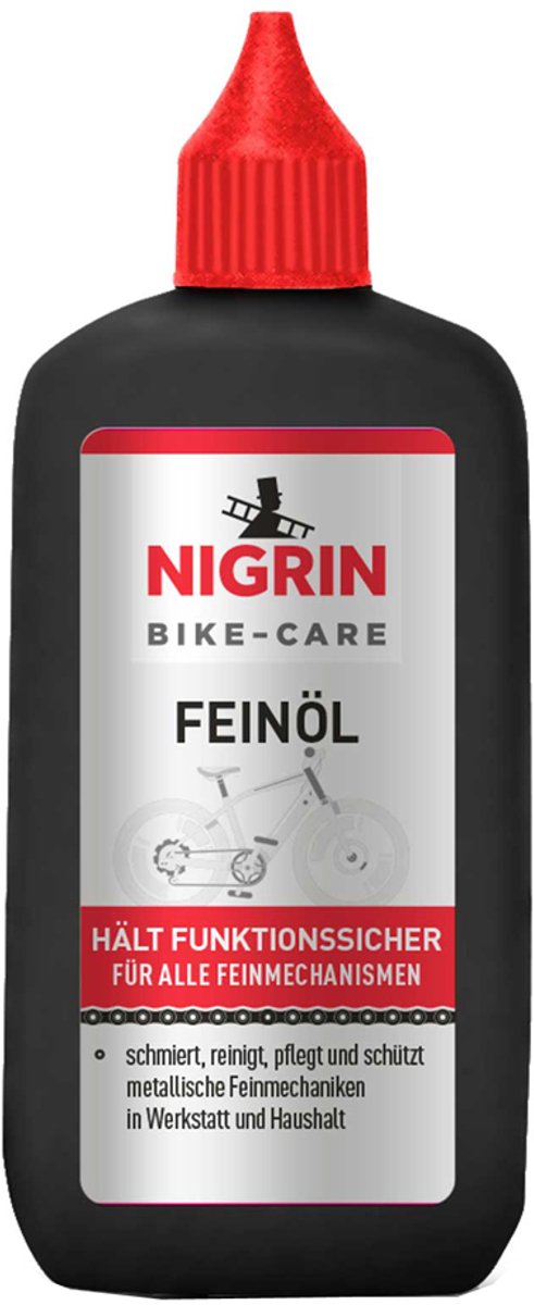 NIGRIN fietsonderhoudsolie voor fijne mechaniek, 100 ml