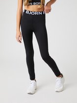Björn Borg Sportlegging Kinderen Tight Meisjes - Zwart - Gerecycled Polyester - Maat 158/164