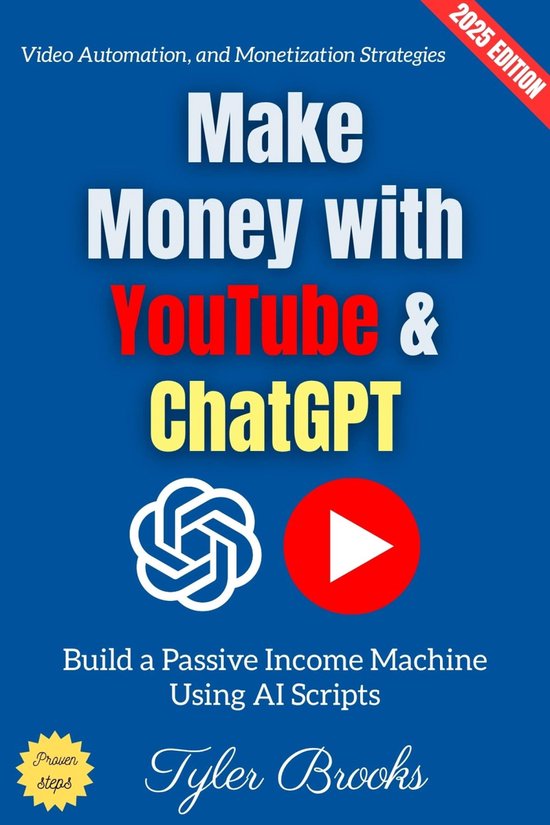 Make Money with YouTube & ChatGPT: - cover
