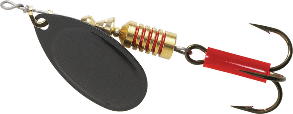 Mepps Aglia black - #3 - 6,5 gram - Fishing-bait.nl