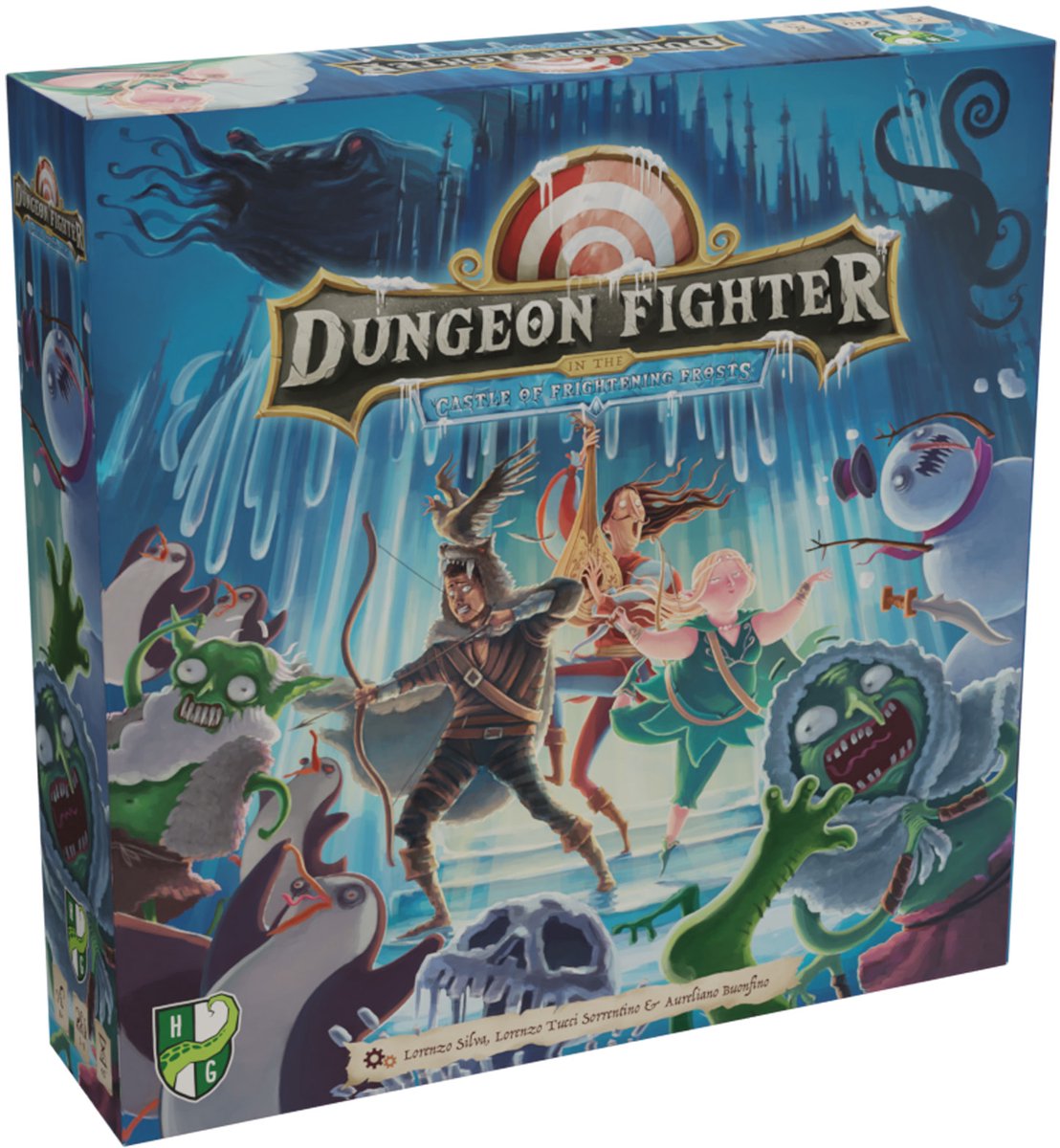 Dungeon Fighter In The Castle of Frightening Frosts - Bordspel - Engelstalig - Horrible Guild